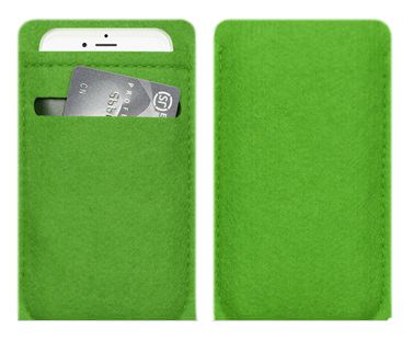 

Зеленый фетровый чехол для iPhone 6/6S Felt Case