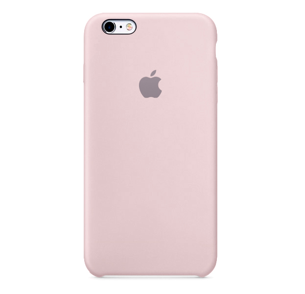 

Бело-лиловый силиконовый чехол для iPhone 6/6S Silicone Case, Розовый