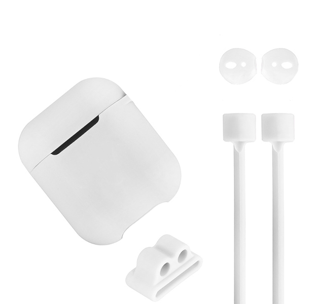 

Набор для Apple AirPods 4 в 1 (белый)