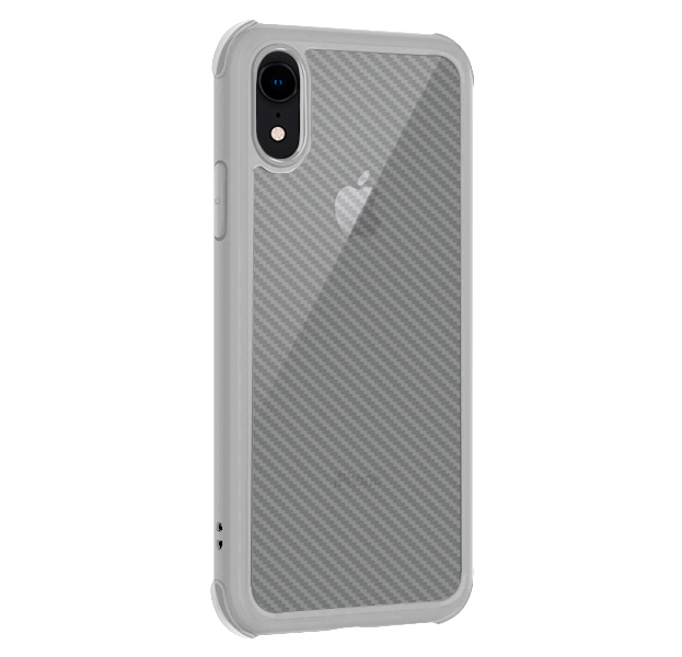 

Противоударный чехол для iPhone XR Devia Shark2 Shockproof Case Crystal Clear, Полупрозрачный
