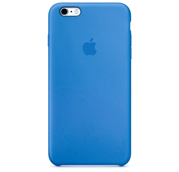

Лазурный силиконовый чехол для iPhone 6/6S Silicone Case, Голубой