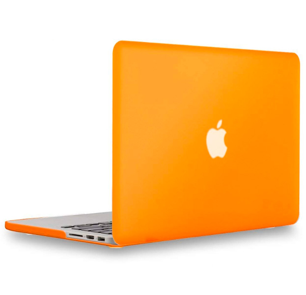 

Оранжевая пластиковая накладка для Macbook Pro 15" Retina, Оранжевый