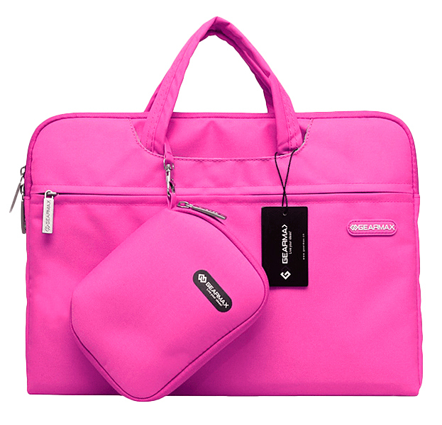 

Ярко-розовая сумка для Macbook Air/Pro 13 Gearmax Campus Slim Case, Розовый