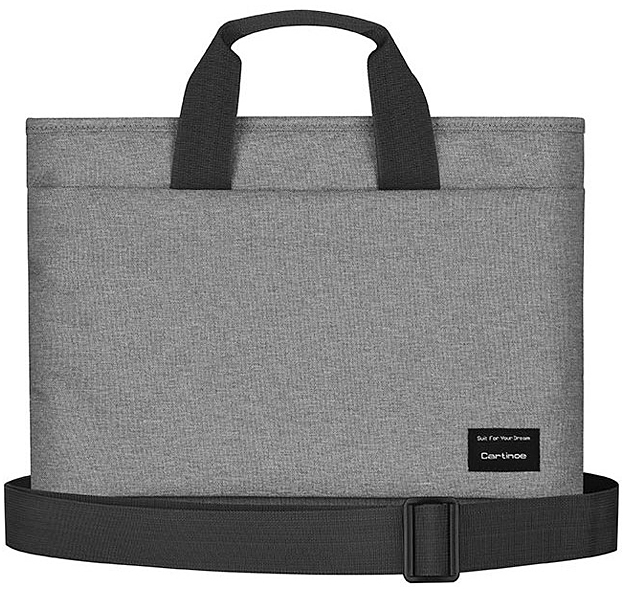 

Серая сумка для Macbook 13" Cartinoe Realshine Shoulder Bag, Серый