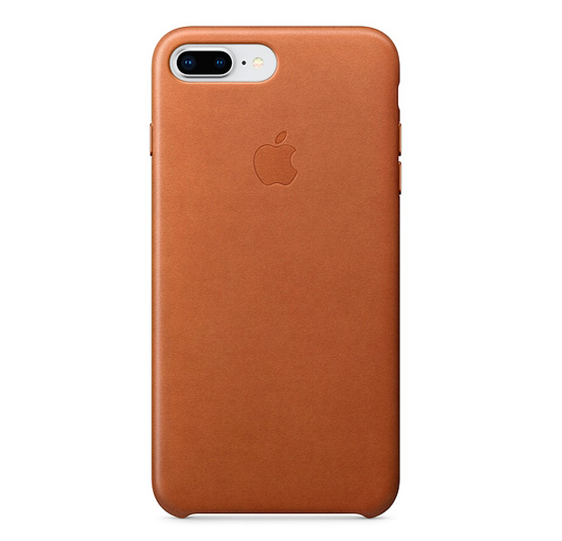

Коричневый кожаный чехол для iPhone 7/8 Plus Leather Case