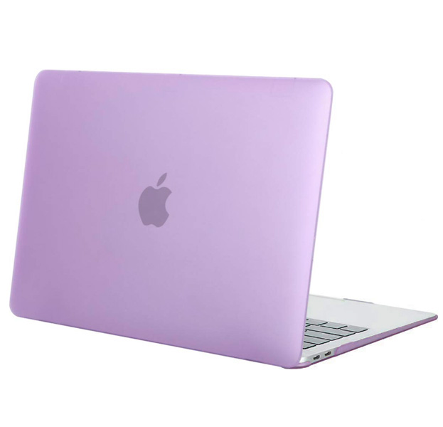 

Фиолетовая пластиковая накладка для Macbook Air 13 2018 Hard Shell Case