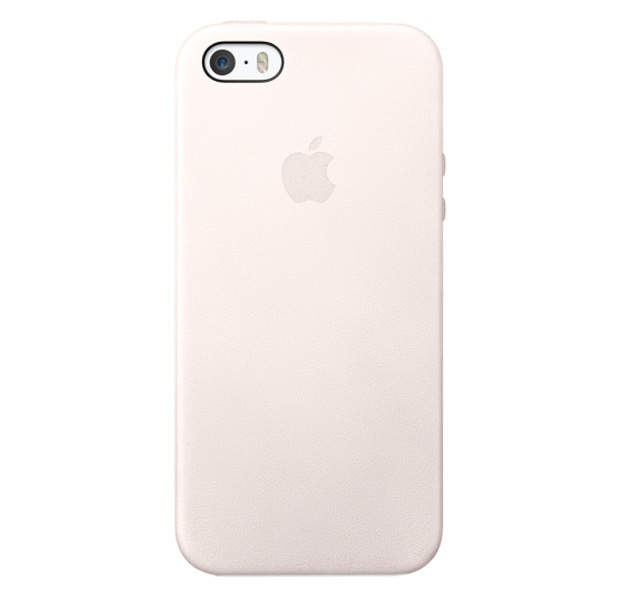 

Белый кожаный чехол для iPhone 5/5S/SE Leather Case