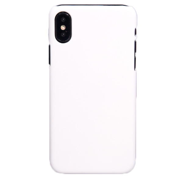 

Белая пластиковая накладка для iPhone X/XS Soft Touch, Белый