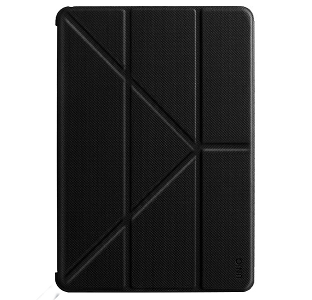 

Черный чехол-книжка для iPad Mini 5 Uniq Transforma Rigor with Pencil Slot