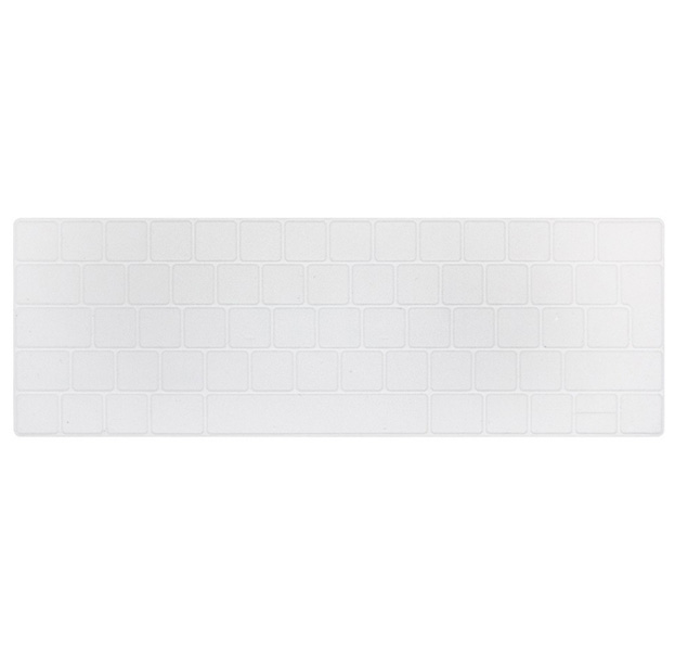 

Прозрачная силиконовая накладка на клавиатуру для Macbook Pro 13/15 2016/2017 с Touch Bar (Rus/Eu)