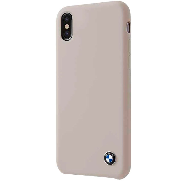 

Серый силиконовый чехол для iPhone X/XS BMW Liquid Silicone