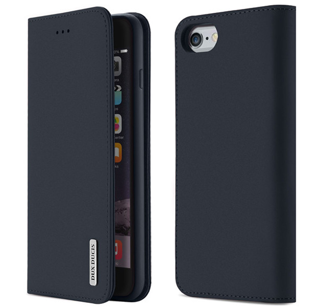 

Синий чехол-книжка для iPhone 6/6S Dux Ducis Wish Series