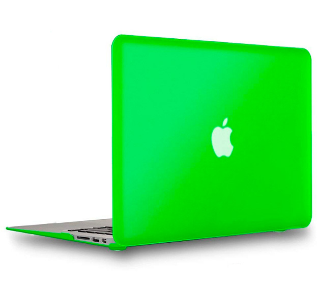 

Лаймовая пластиковая накладка для Macbook Air 13", Зеленый