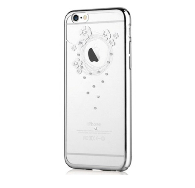 

Прозрачный чехол со стразами для iPhone 6/6s Devia Garland Silver