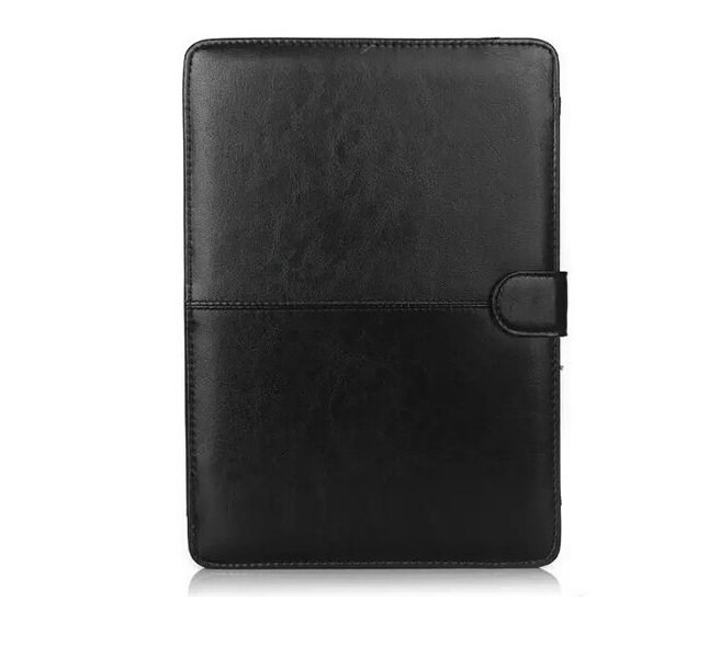 

Черный кожаный чехол папка для Macbook Pro 13 Retina MacLine