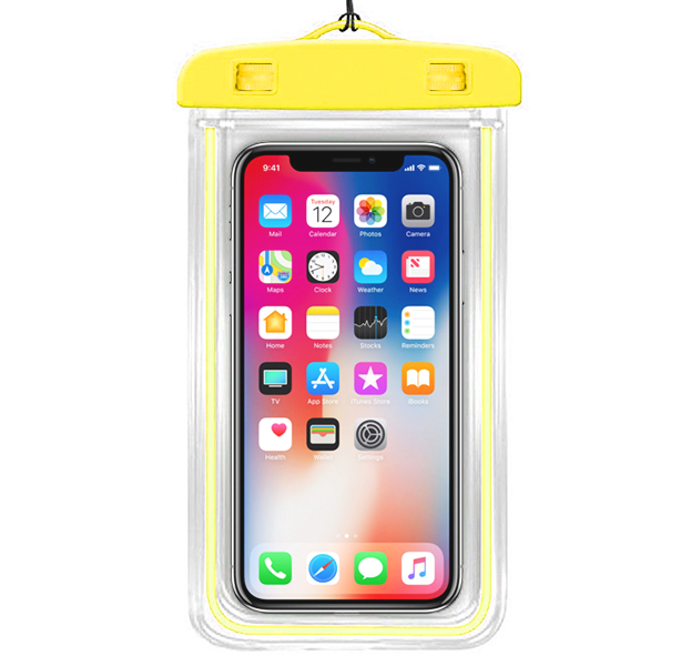 

Водонепроницаемый чехол для смартфонов Waterproof Case Yellow, Желтый