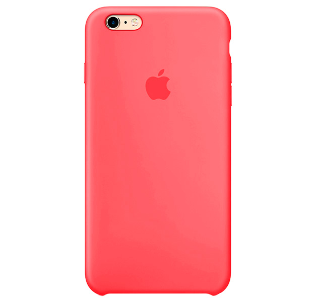 

Розовый силиконовый чехол для iPhone 6/6S Silicone Case