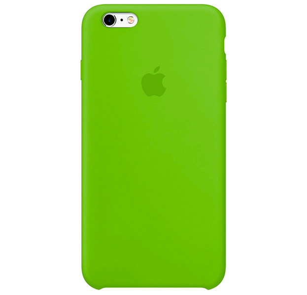 

Зеленый силиконовый чехол для iPhone 6/6S Plus Silicone Case