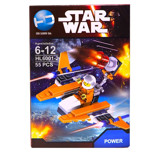 

Конструктор Star Wars Космолеты HL6001-2