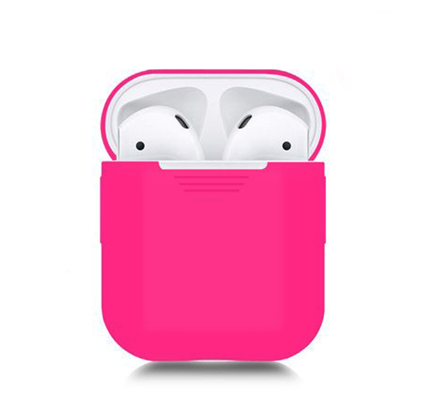 

Неоново-розовый силиконовый чехол для Apple AirPods