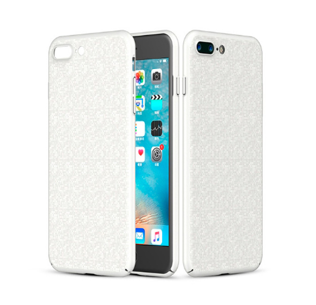 

Белый чехол-накладка для iPhone 7/8 Plus Baseus Plaid Case