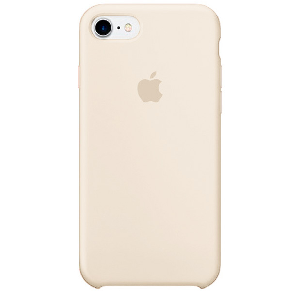 

Кремовый силиконовый чехол для iPhone 7/8 Silicone Case, Бежевый