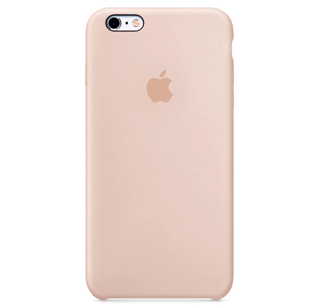 

Пудровый силиконовый чехол для iPhone 6/6S Silicone Case, Розовый