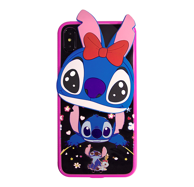 

Чехол-накладка для iPhone XS Max Lilo & Stitch, С рисунком