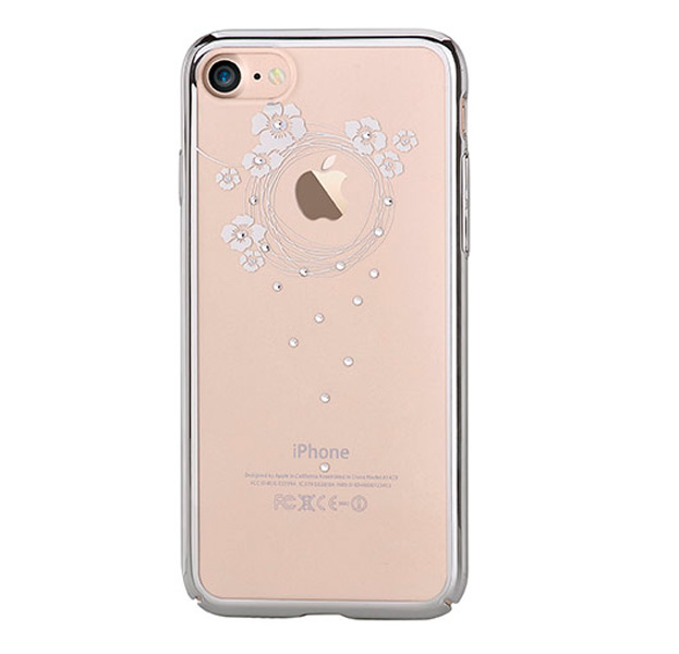 

Прозрачный чехол для iPhone 7/8 Devia Crystal Garland Silver, Серебристый