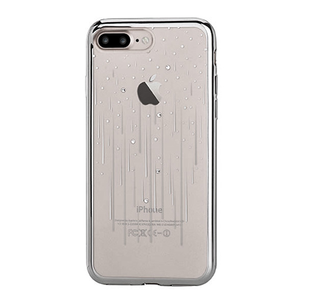 

Прозрачный силиконовый чехол для iPhone 7/8 Plus Devia Crystal Meteor Silver, Серебристый