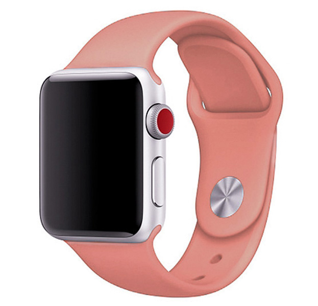 

Лососевый матовый ремешок для Apple Watch 38/40 mm Sport Band