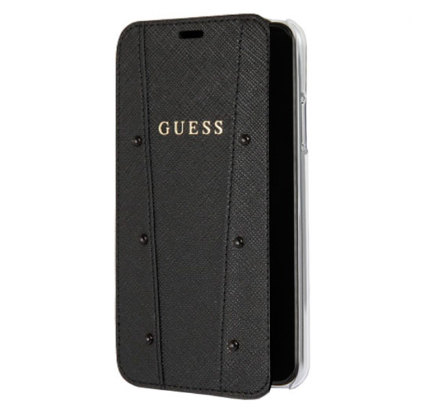 

Чехол-книжка для iPhone X/XS Guess KAIA Collection Black, Черный