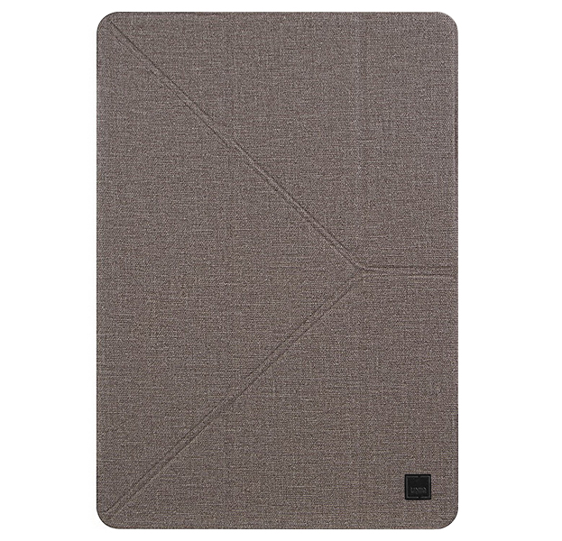 

Бежевый чехол-книжка для iPad Mini 5 Uniq Yorker Kanvas