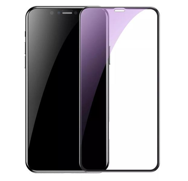 

Черное защитное стекло для iPhone XS Max Remax Emperor Anti Blue-Ray Series 2,5D