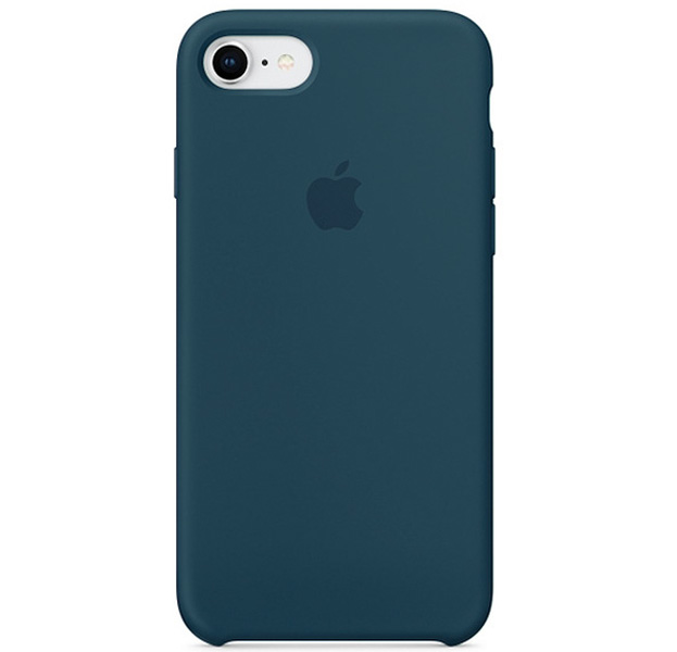 

Лазурно-серый силиконовый чехол для iPhone 7/8 Silicone Case, Синий