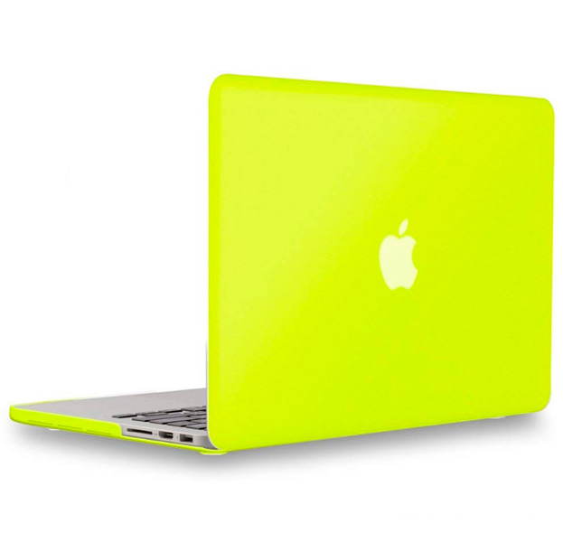 

Лаймовая пластиковая накладка для Macbook Pro 13" Retina, Зеленый
