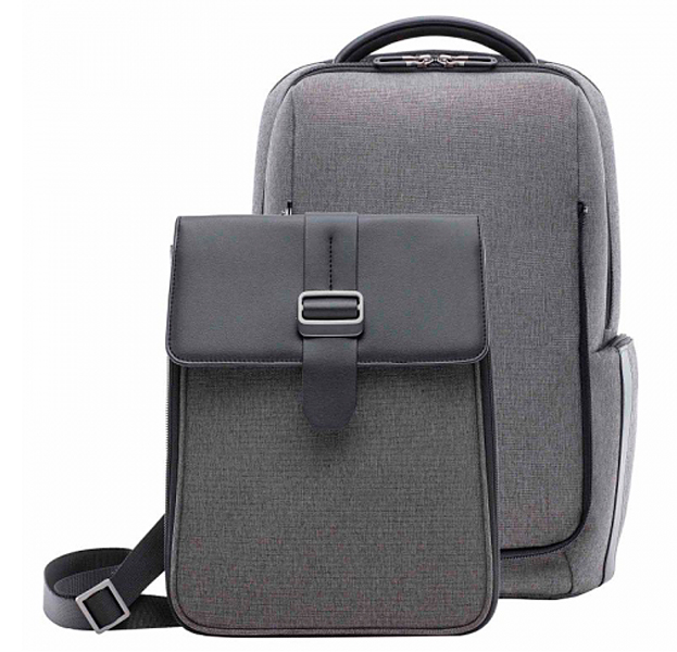 

Серый рюкзак 2 in 1 Xiaomi Commuter Backpack