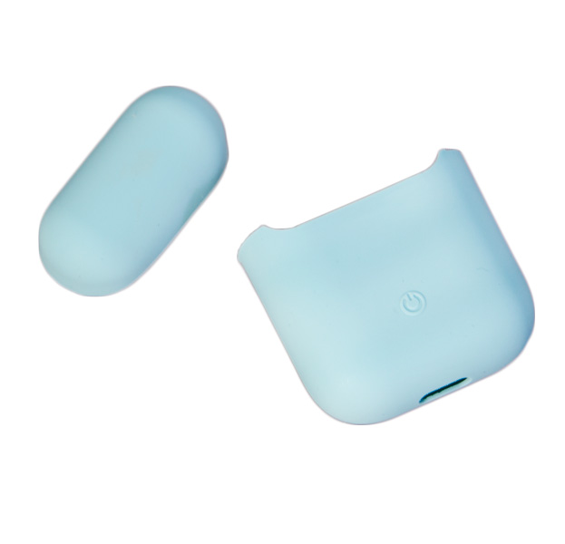 

Мятный силиконовый чехол для Apple AirPods Soft-touch Case