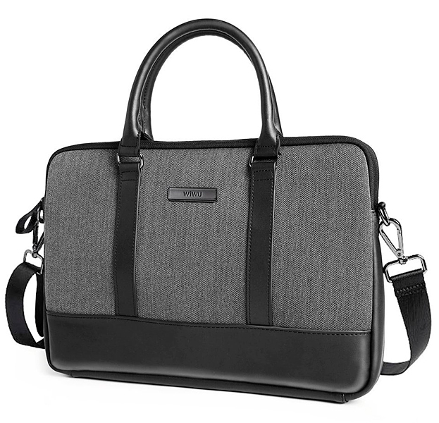

Черная сумка для Macbook Air/Pro 13 WiWU London Slim Case, Черный