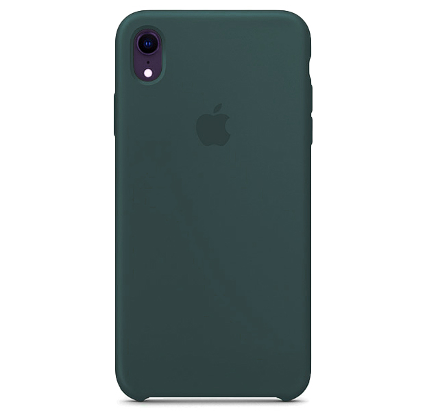 

Силиконовый чехол цвета дымчатой сосны для iPhone XR Silicone Case, Зеленый