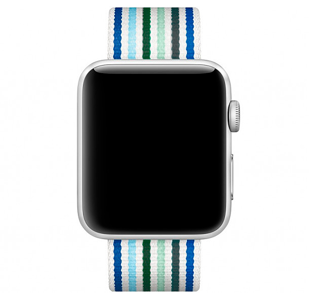 

Ремешок для Apple Watch 42/44 mm Canvas Band Blue