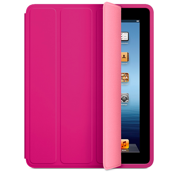 

Малиновый чехол для iPad 2/3/4 Smart Case, Розовый