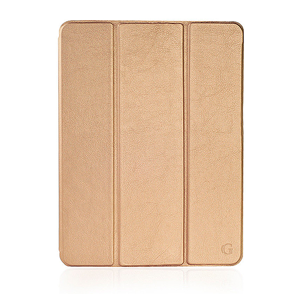 

Золотой чехол-книжка для iPad Air/Air 2/9.7 2017/2018 Gurdini Leather Series