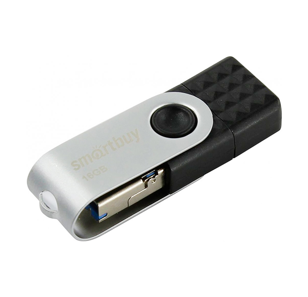 

Флеш-накопитель 16 GB 3 in 1 USB/microUSB/Type-C