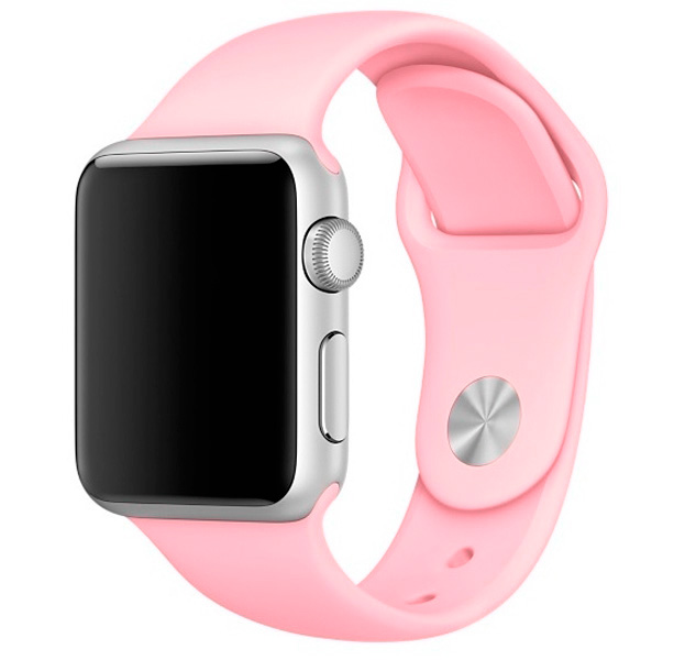 

Перламутрово-розовый ремешок для Apple Watch 42/44 mm Sport Band