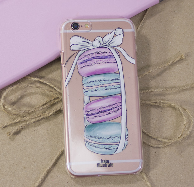 

Чехол-накладка для iPhone 6/6s Plus "Macaroon"