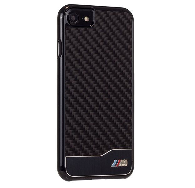 

Черный чехол-накладка для iPhone 7/8 BMW M-Collection Carbon