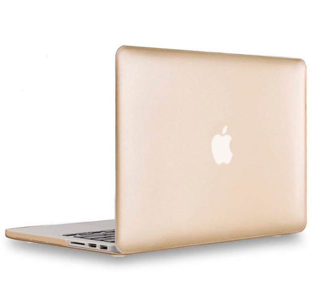 

Золотая пластиковая накладка для Macbook Pro 13" Retina, Золотой