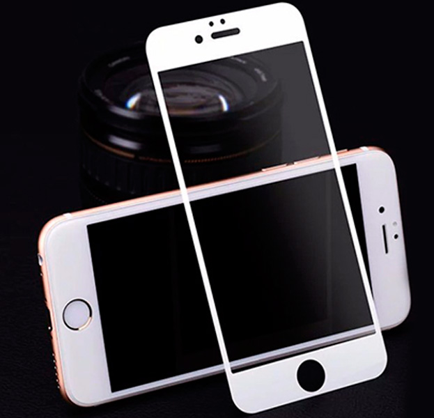 

Защитное стекло для iPhone 7/8 Plus Litu Glossy White