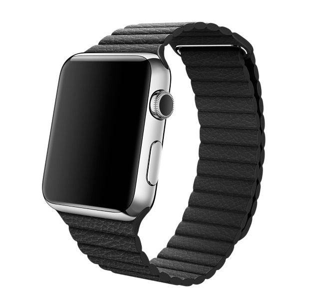 

Ремешок с магнитной застежкой для Apple Watch 38/40 mm черный